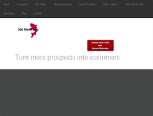 Tablet Screenshot of 366marketing.com